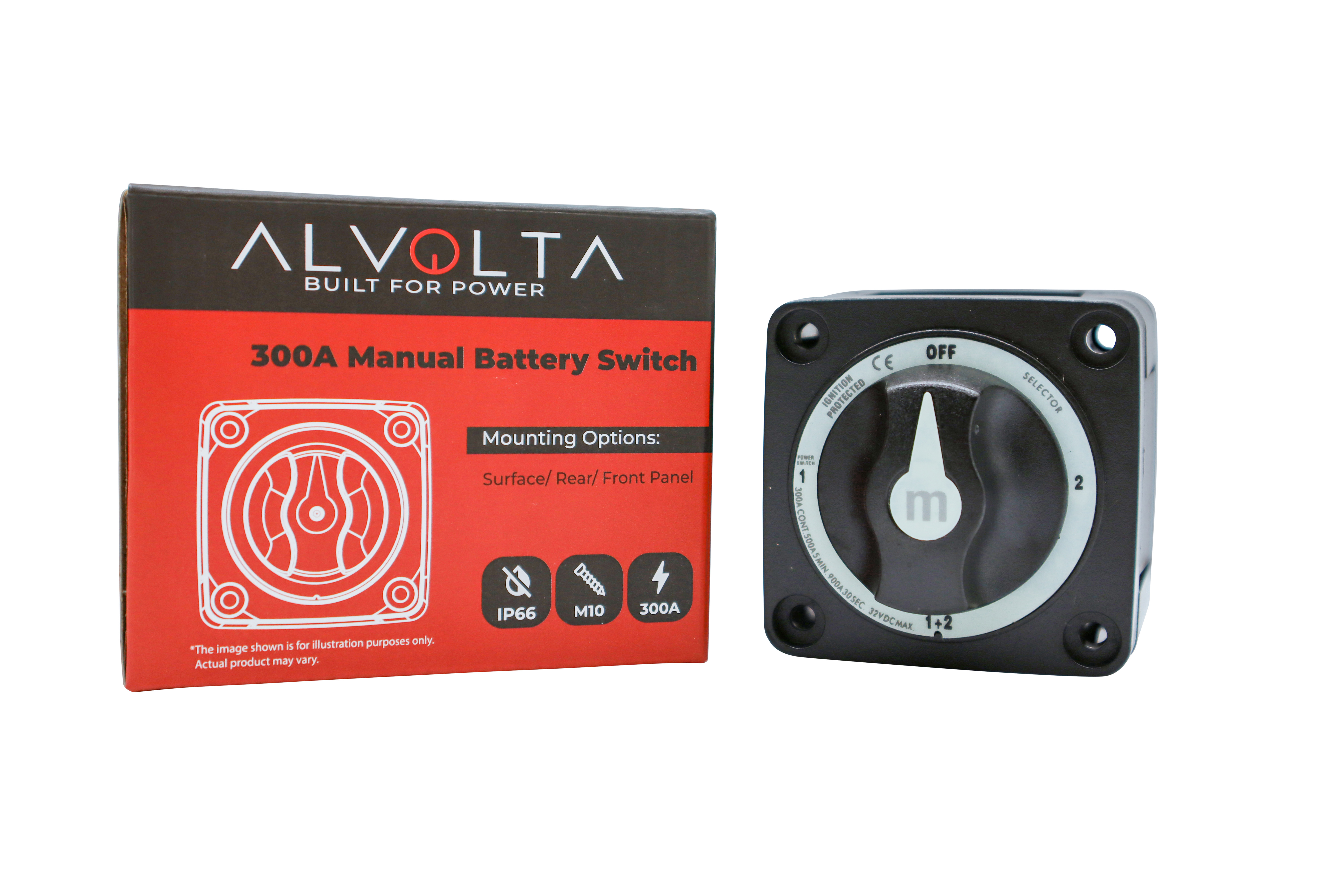 4 Position 300A Mini Battery Switch