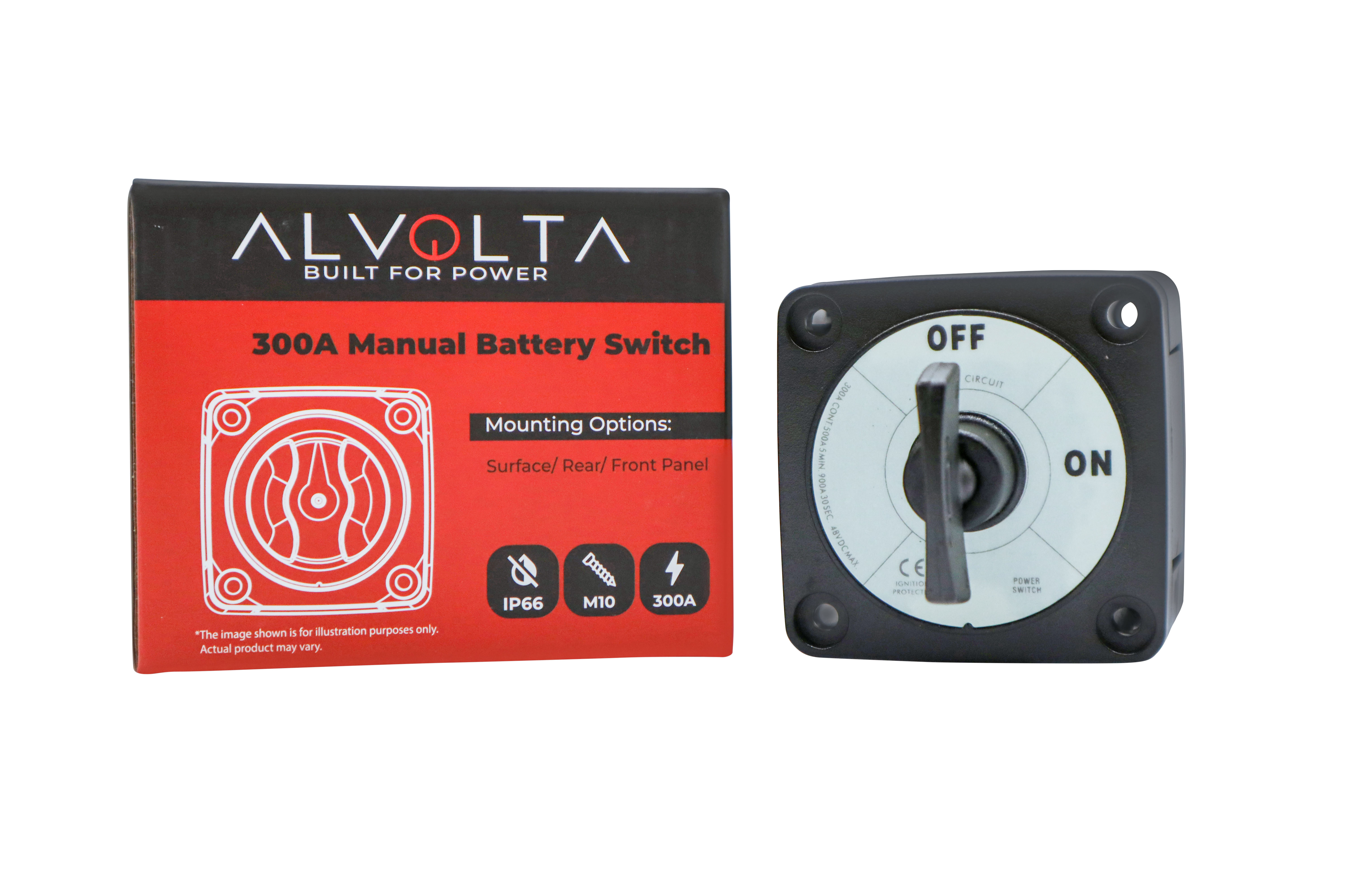 Single Circuit On-Off Battery Switch W/Key