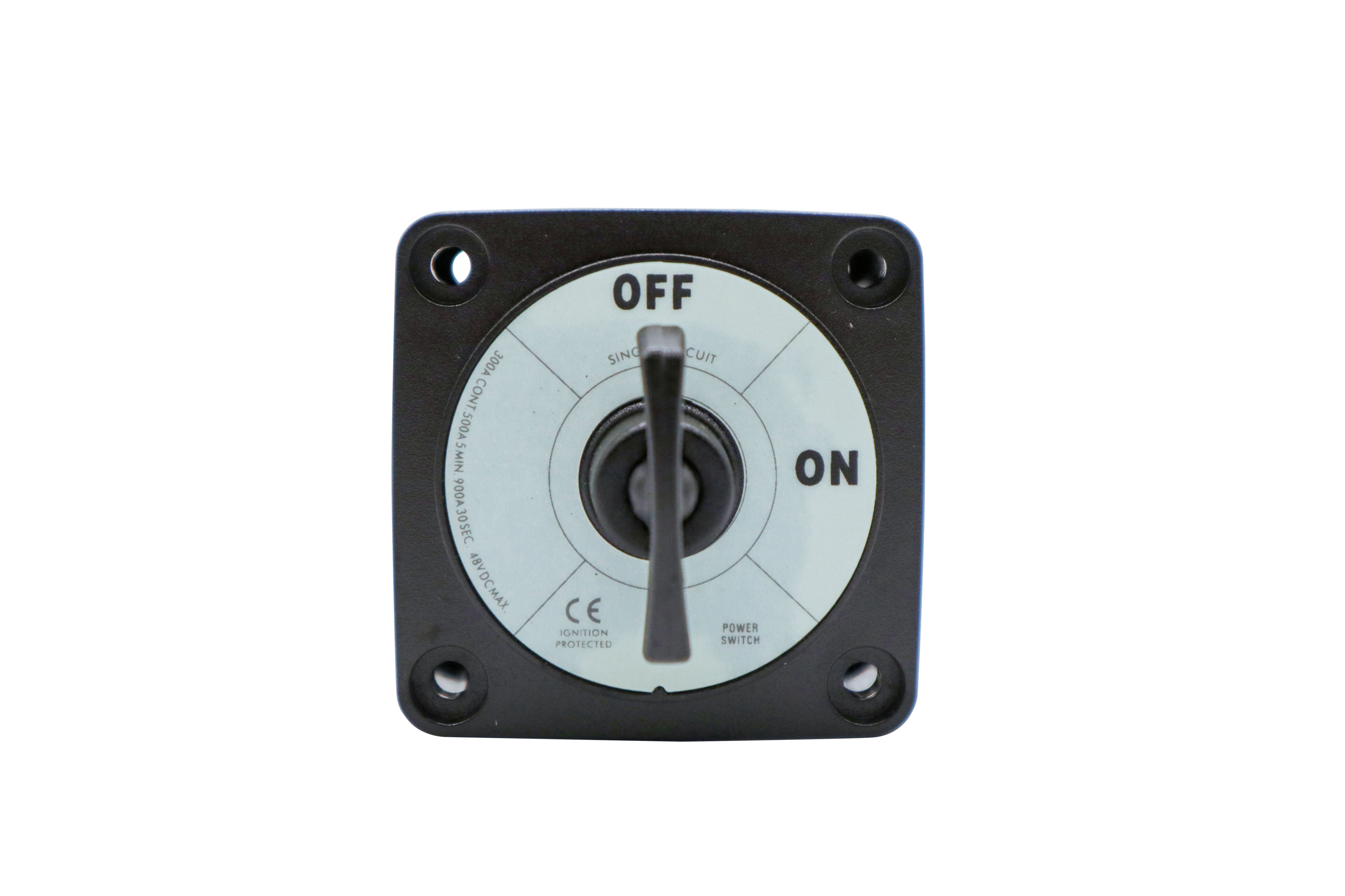 Single Circuit On-Off Battery Switch W/Key