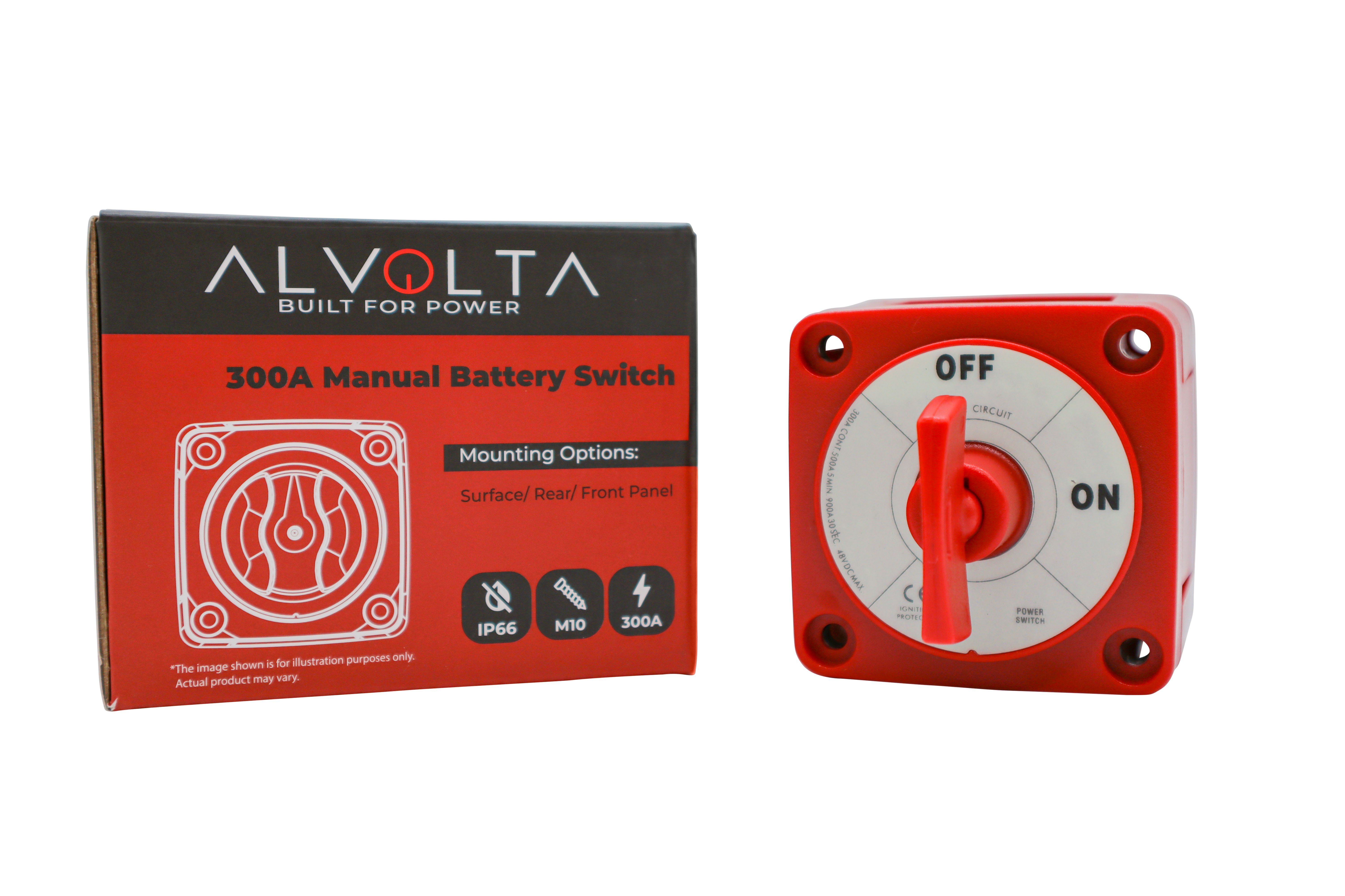 Single Circuit On-Off Battery Switch W/Key