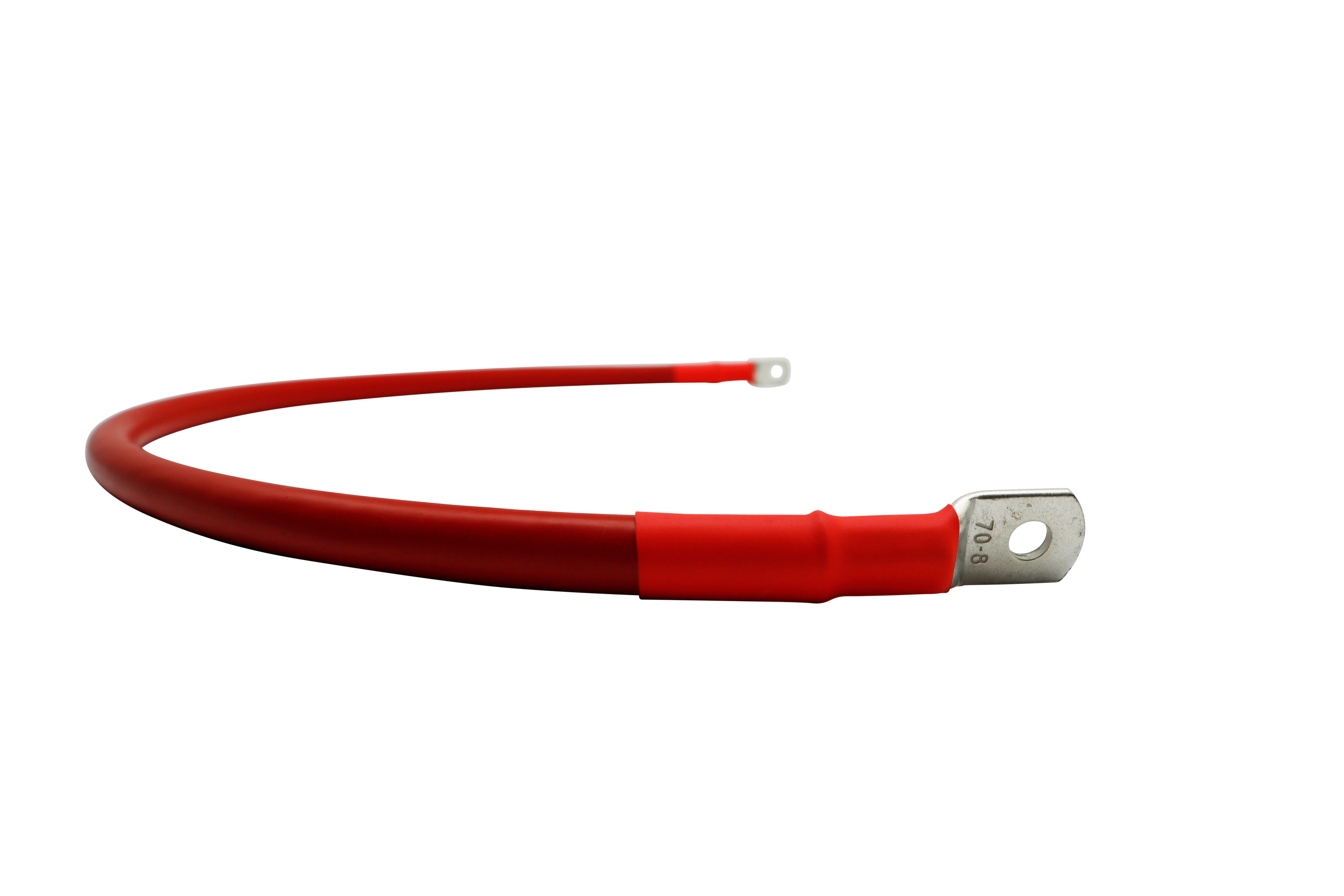 800Mm Red Battery Lead 70mm2