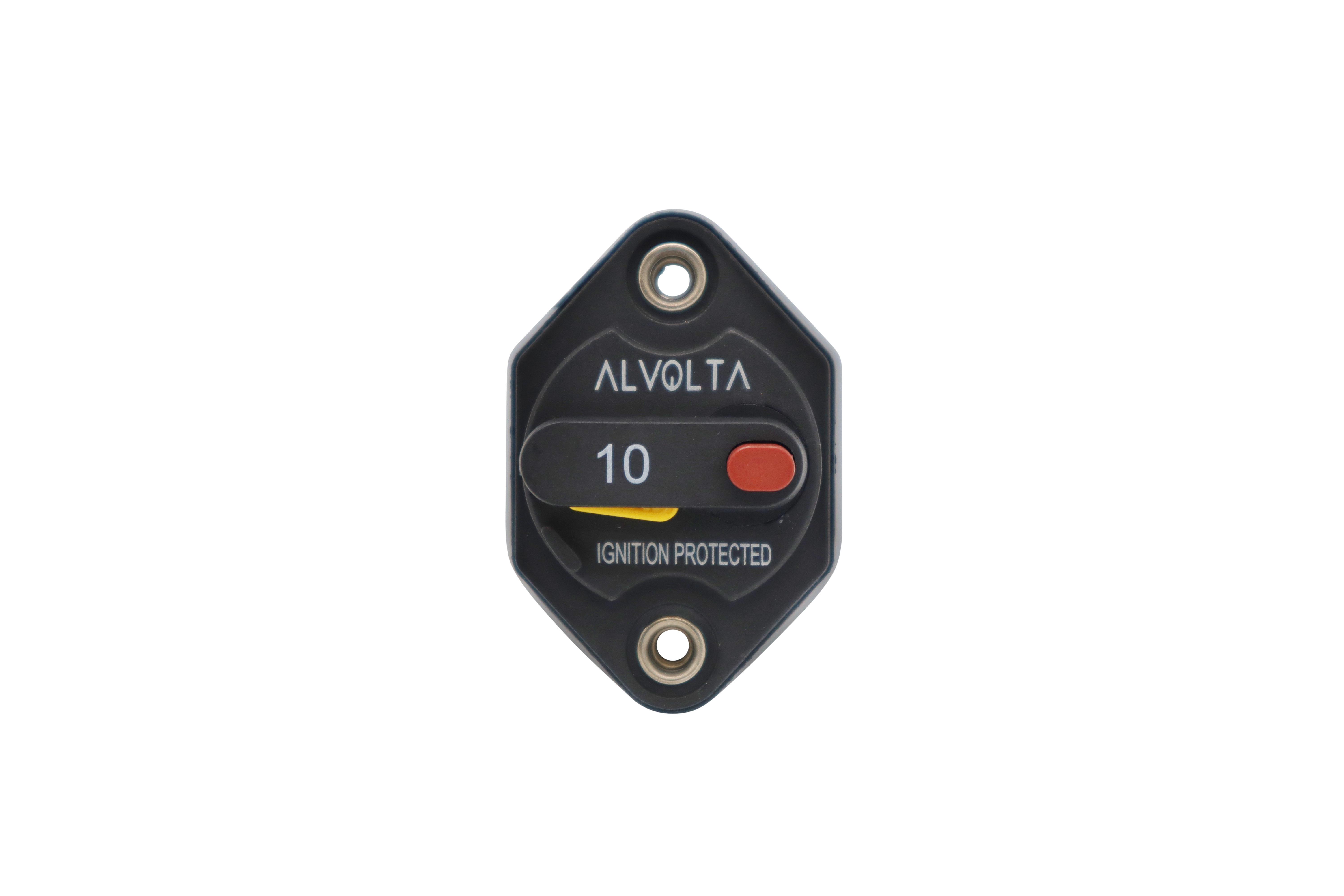 10A Manual Reset Panel Mount Circuit Breaker