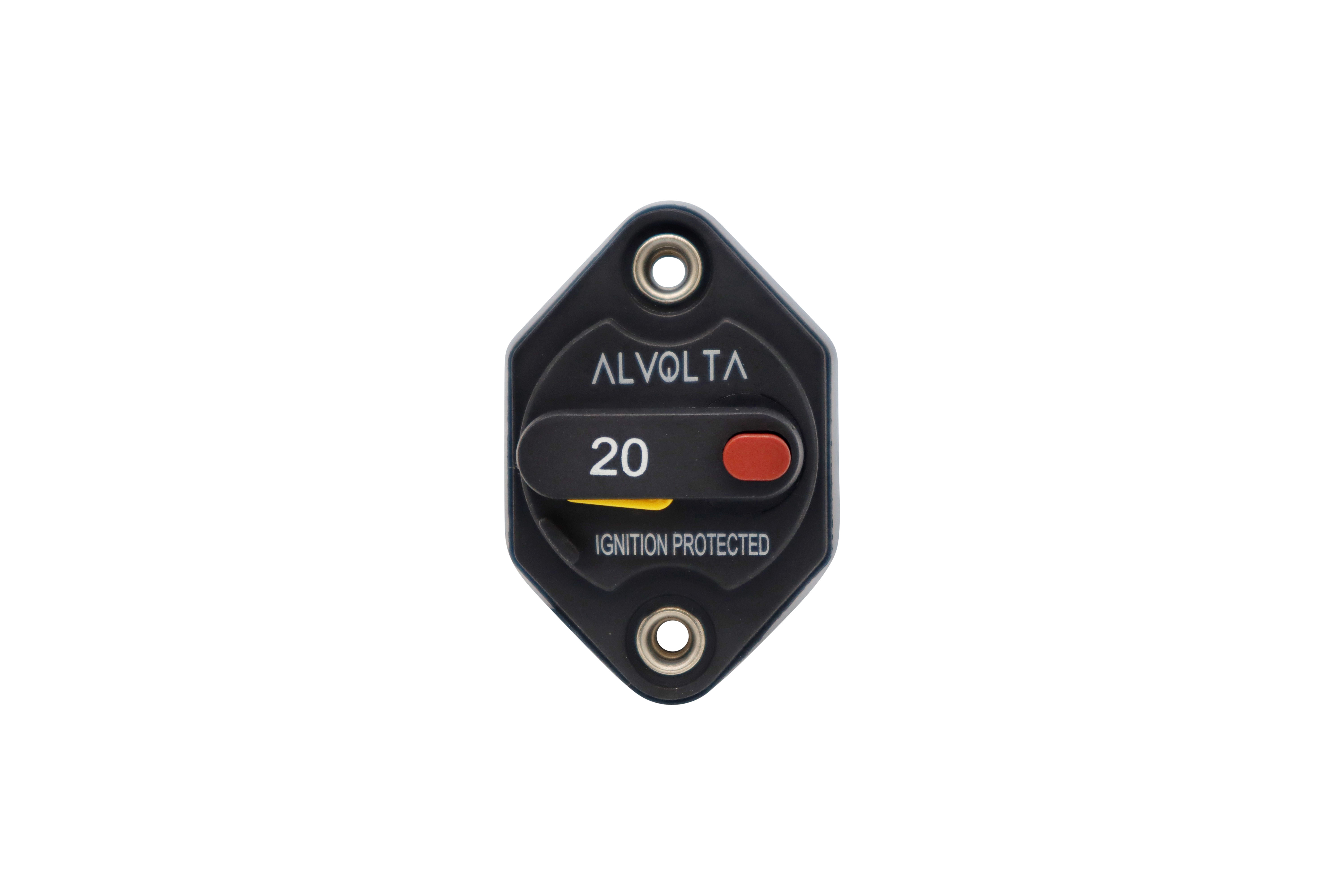 20A Manual Reset Panel Mount Circuit Breaker