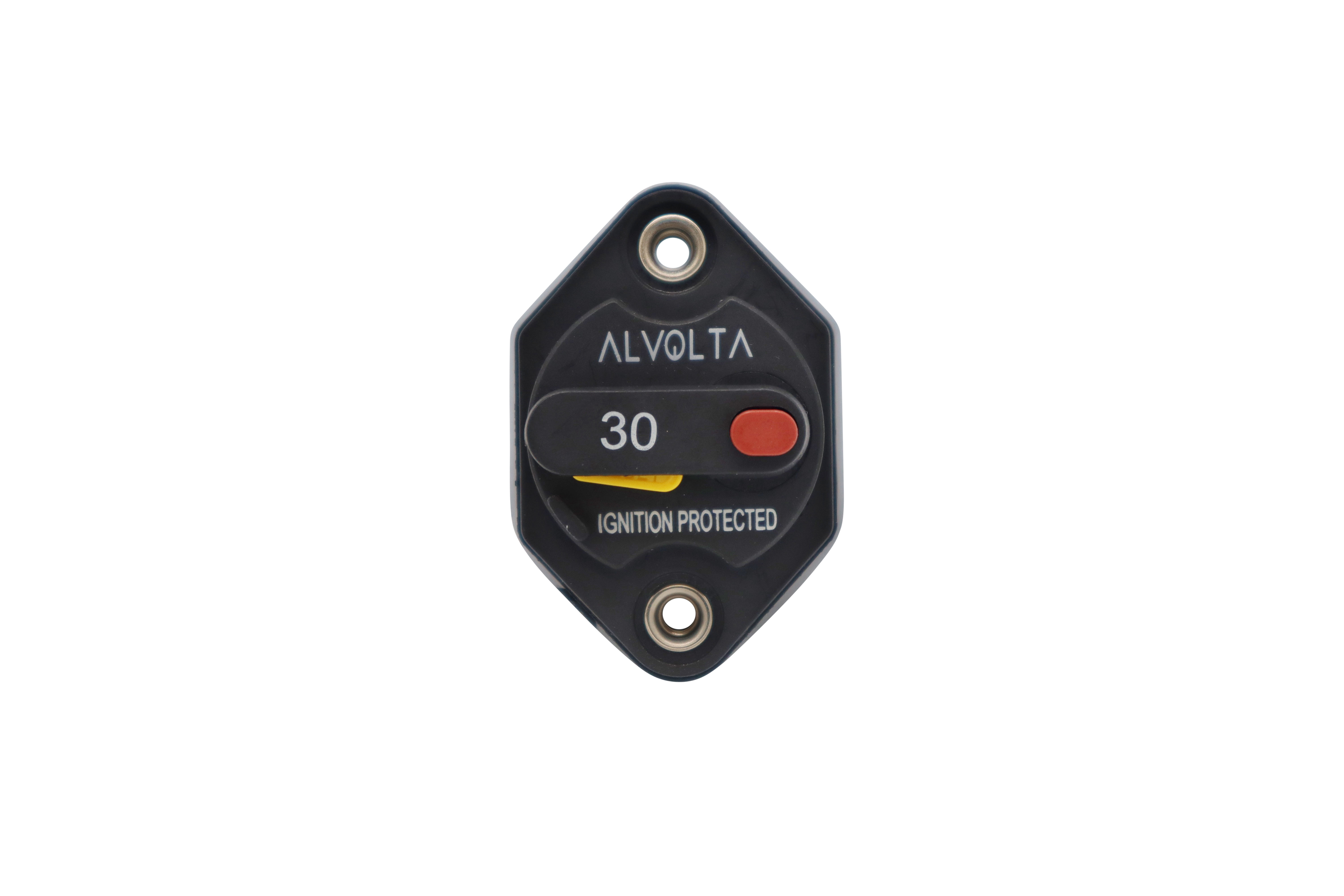 30A Manual Reset Panel Mount Circuit Breaker