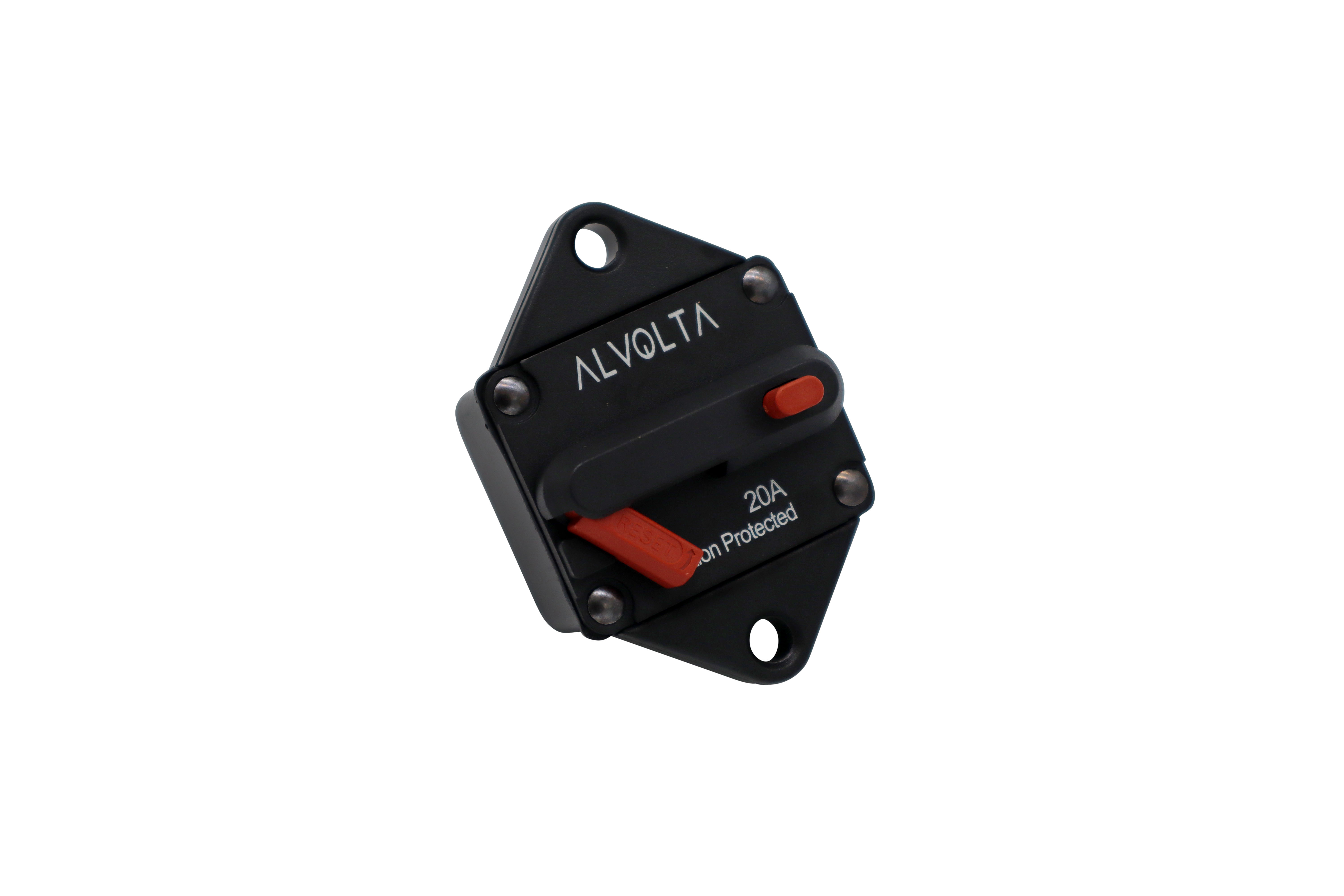 20A Manual Reset Panel Mount Circuit Breaker