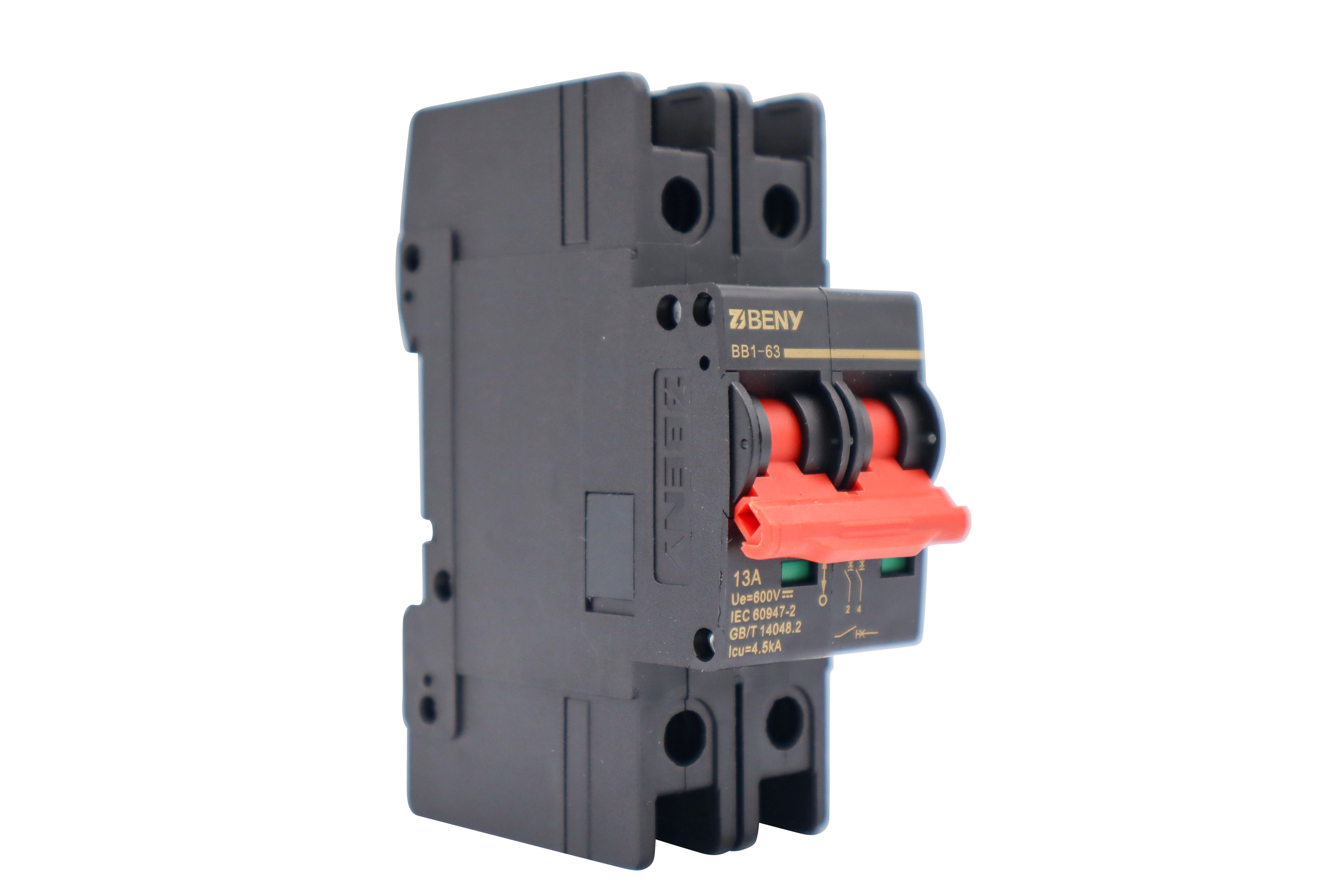 ZJ BENY 13A 2P DC Circuit Breaker 600V