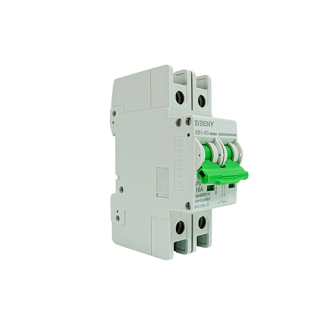 ZJ BENY 16A 2P DC Circuit Breaker 600V