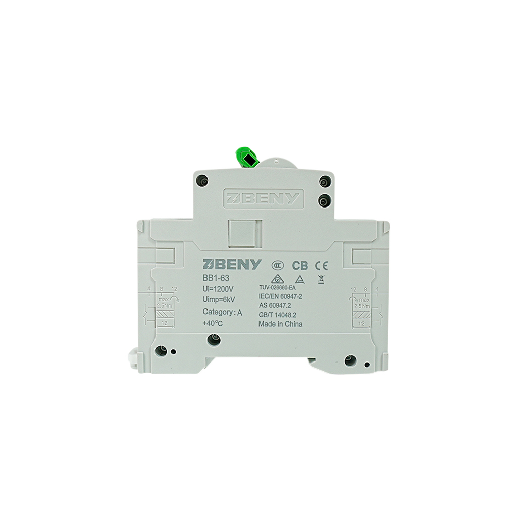 ZJ BENY 32A 2P DC Circuit Breaker 600V 