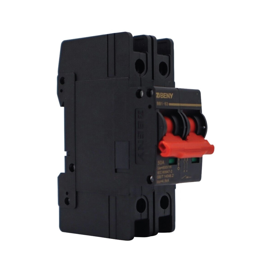 ZJ BENY 50A 2P DC Circuit Breaker 600V