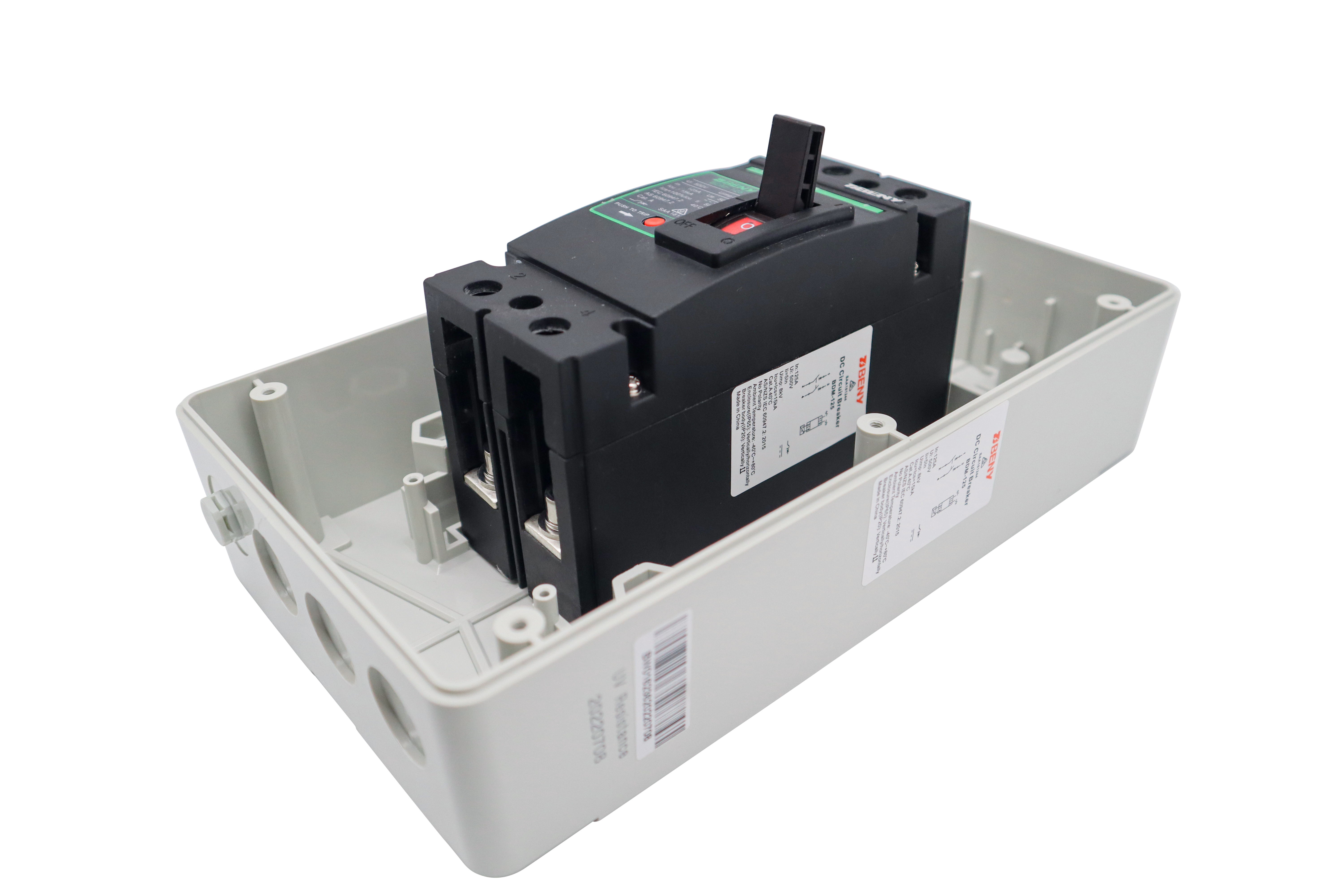 ZJ BENY Bdm 125A Dc Circuit Breaker