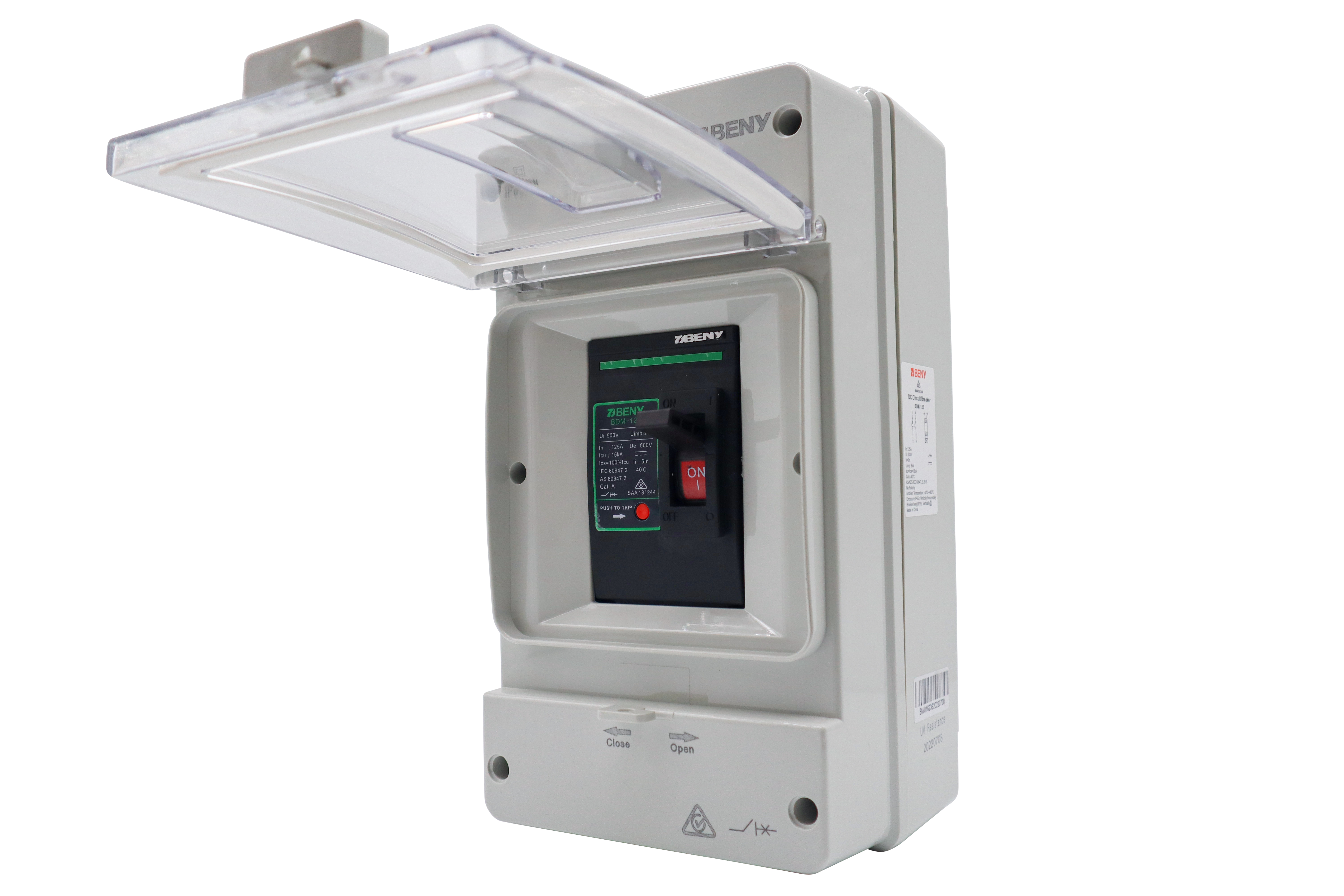 ZJ BENY Bdm 125A Dc Circuit Breaker