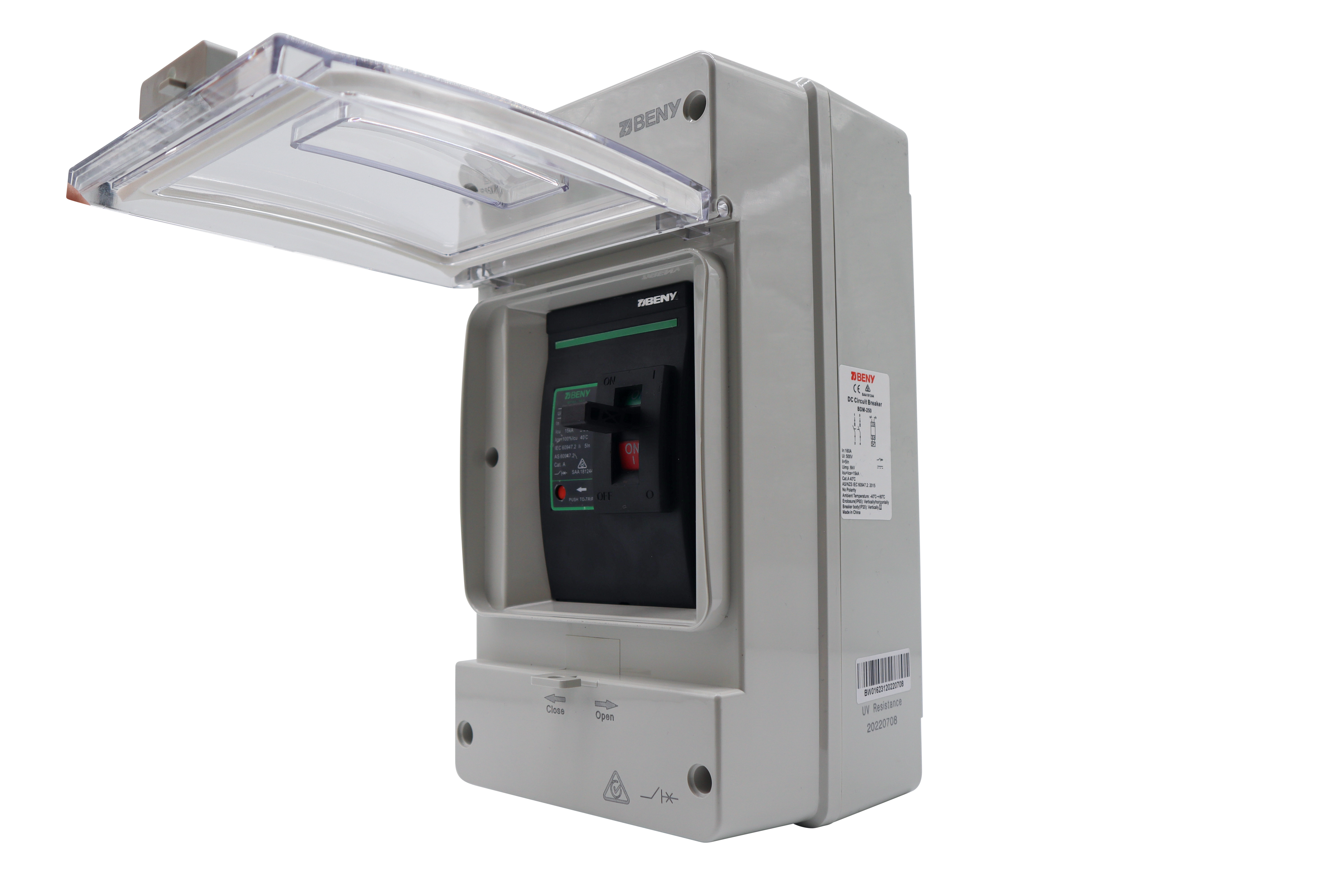 ZJ BENY Bdm 160A Dc Circuit Breaker