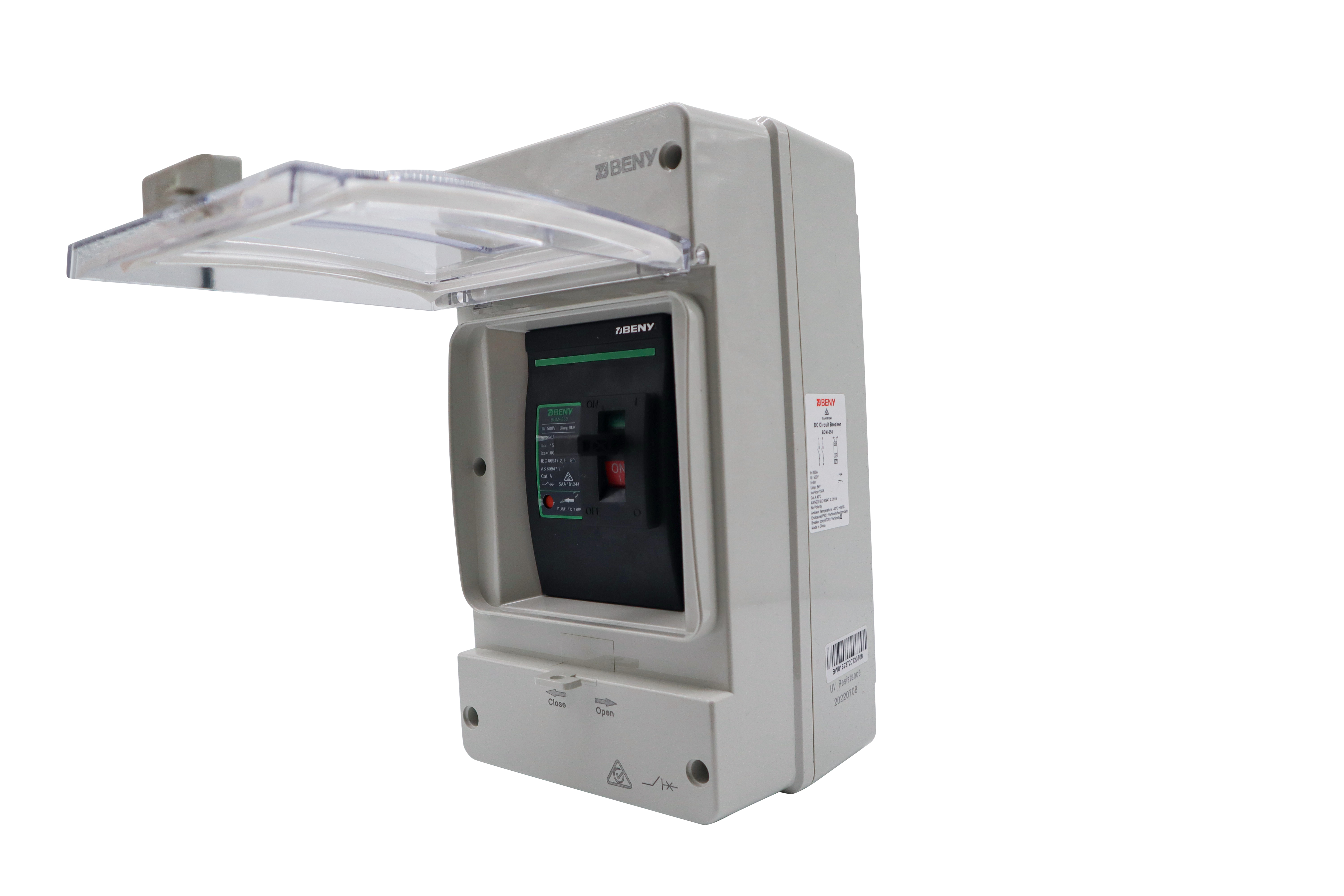 ZJ BENY Bdm 250A Dc Circuit Breaker