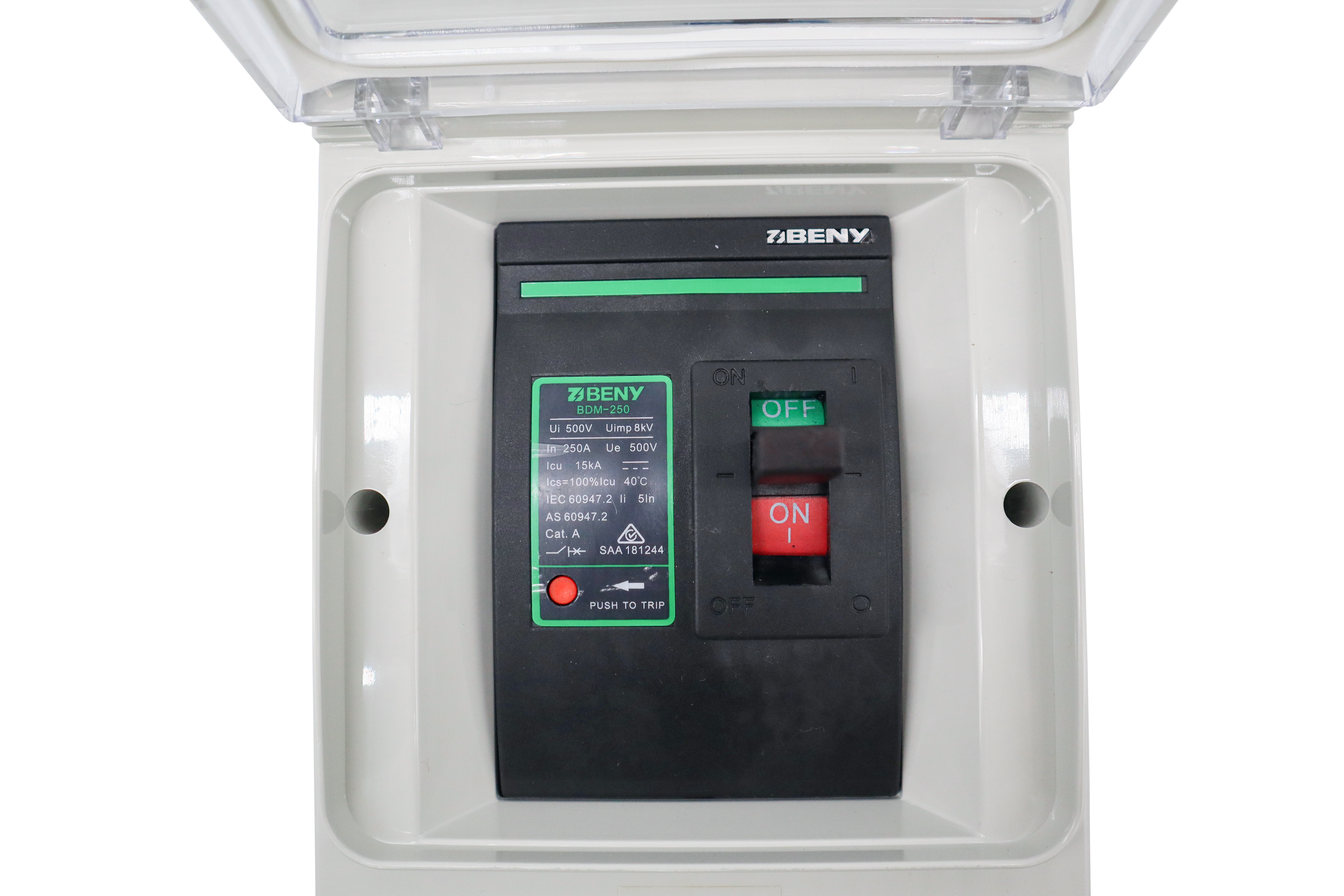 ZJ BENY Bdm 250A Dc Circuit Breaker