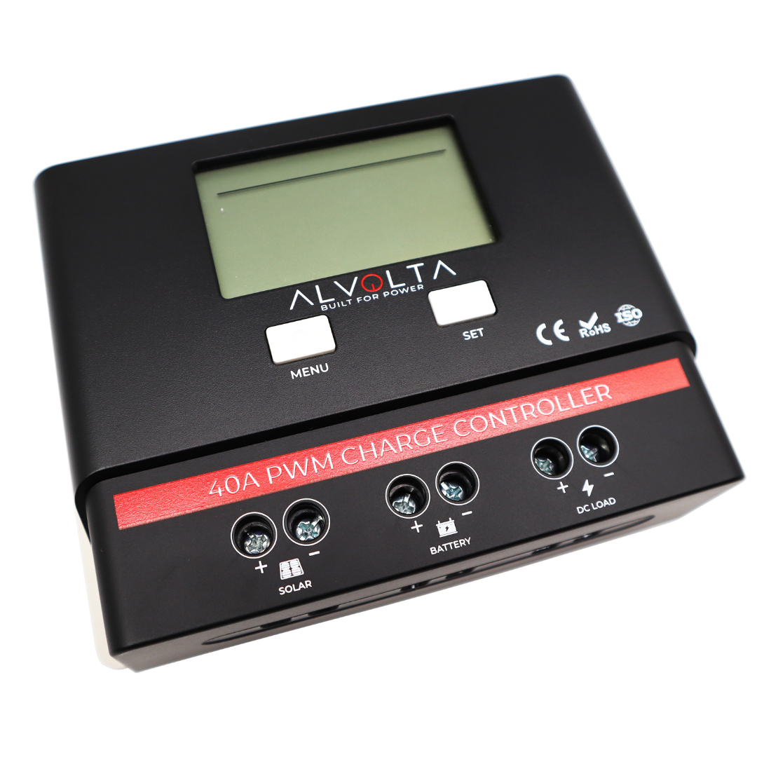 Alvolta 40A 12/24V PWM Solar Controller