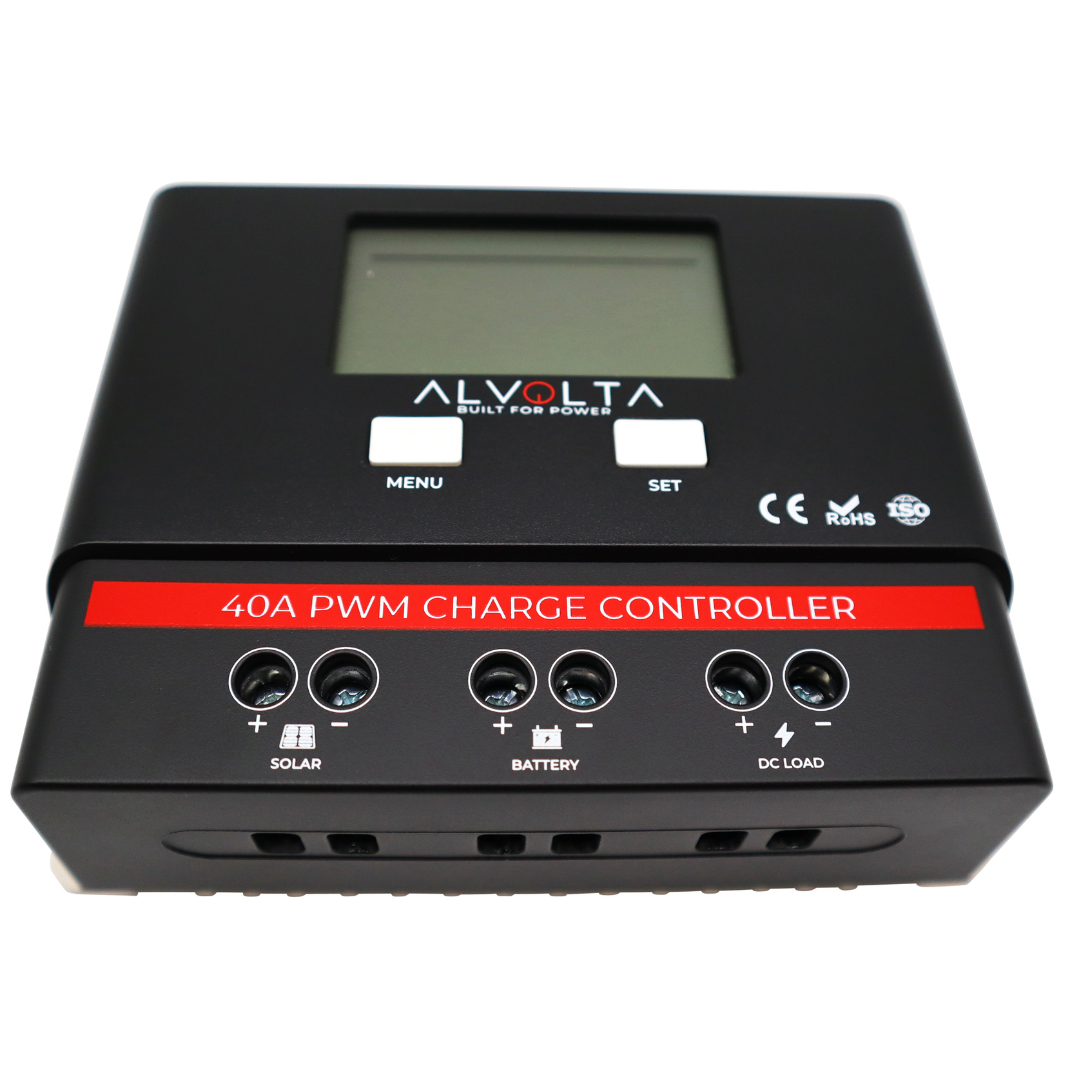 Alvolta 40A 12/24V PWM Solar Controller