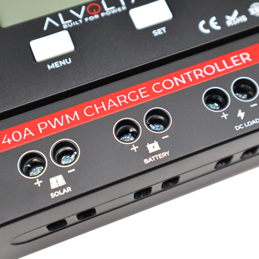 Alvolta 40A 12/24V PWM Solar Controller