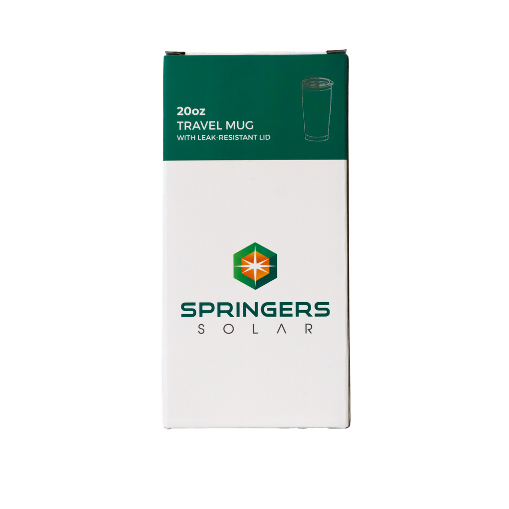 Springers 600ml Tumbler with Leak-Resistant Lid