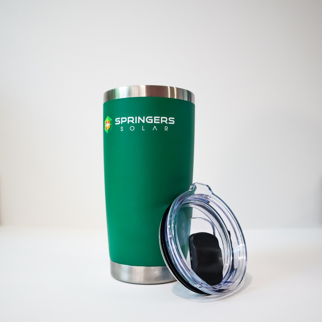 Springers 600ml Tumbler with Leak-Resistant Lid