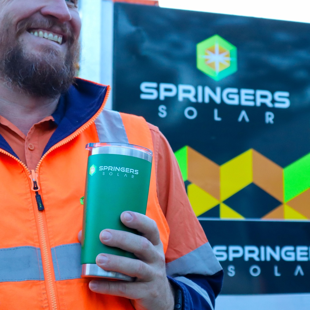 Springers 600ml Tumbler with Leak-Resistant Lid