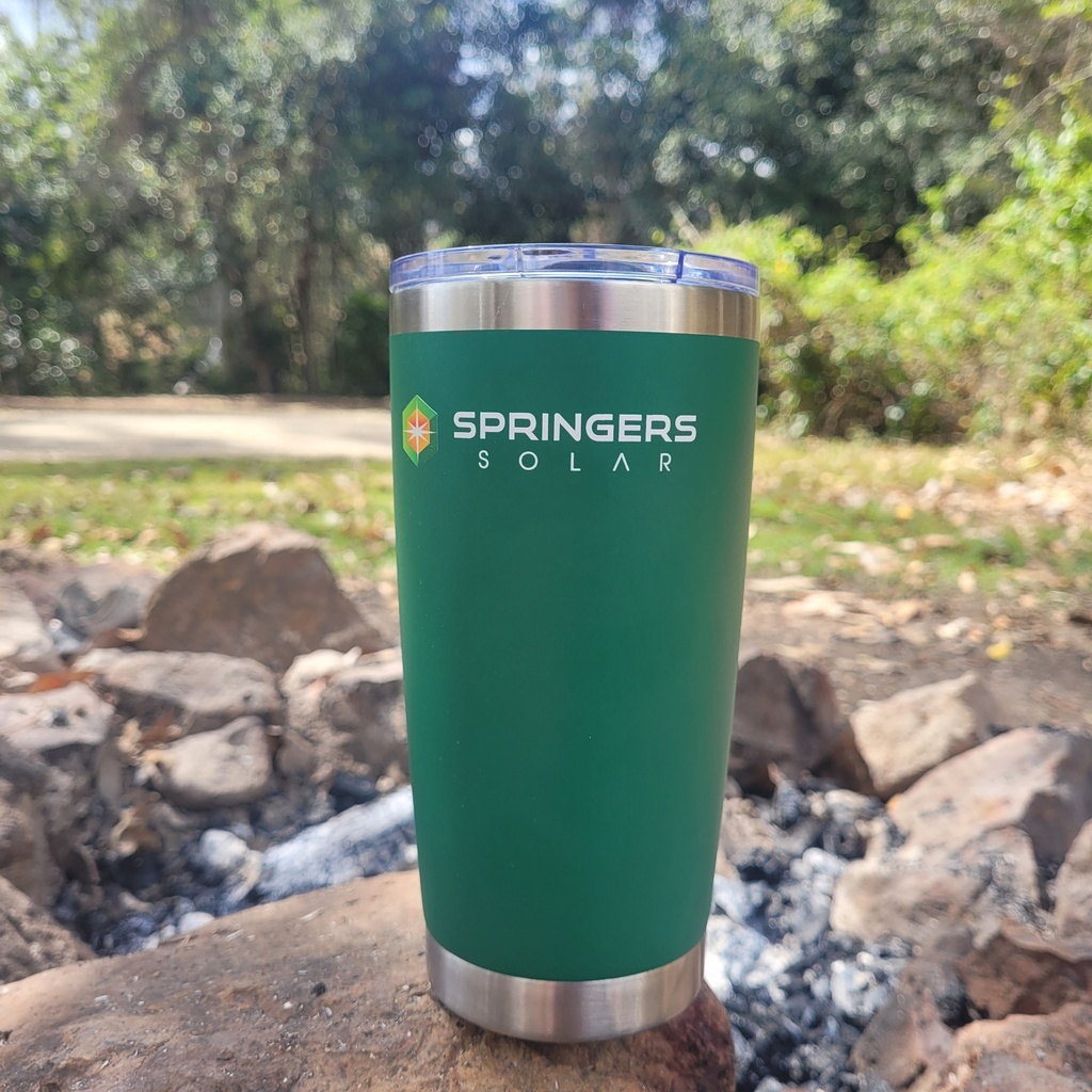 Springers 600ml Tumbler with Leak-Resistant Lid