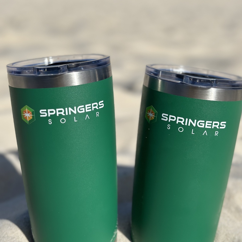 Springers 600ml Tumbler with Leak-Resistant Lid