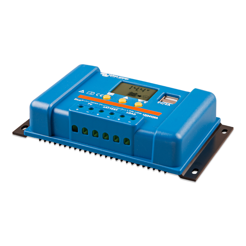 BlueSolar PWM - LCD & USB 12/24V-5A