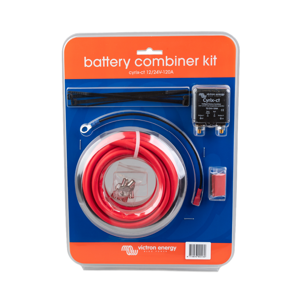 Cyrix 12/24V 120A Battery Combiner Kit