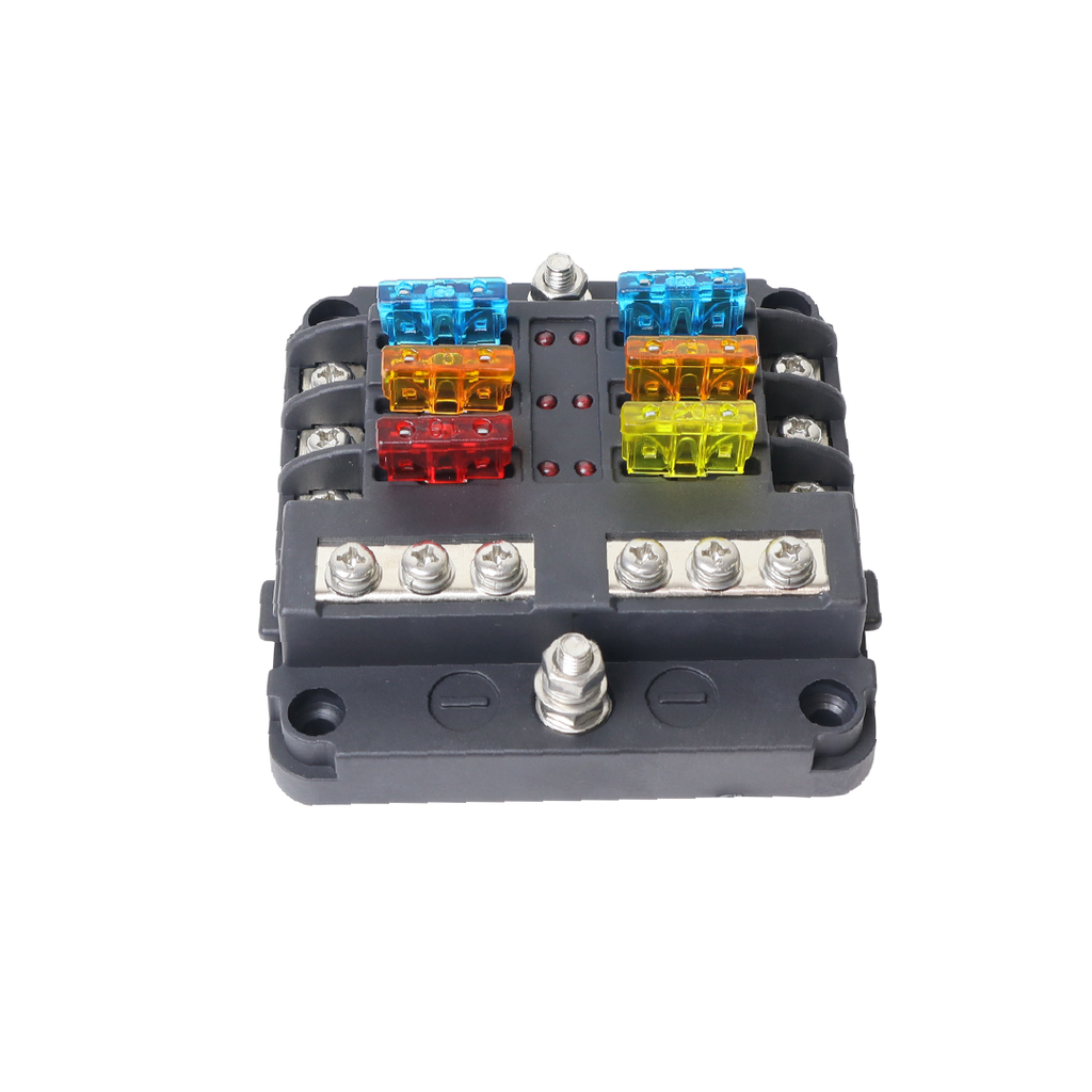 6-Way LED Fuse Box