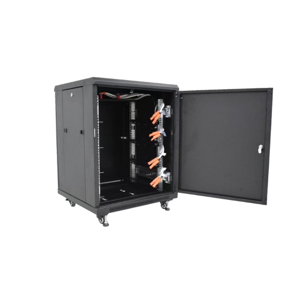 BYD Cabinet Pre-Wired To Bus Bar, Suits 4 X LV Flex