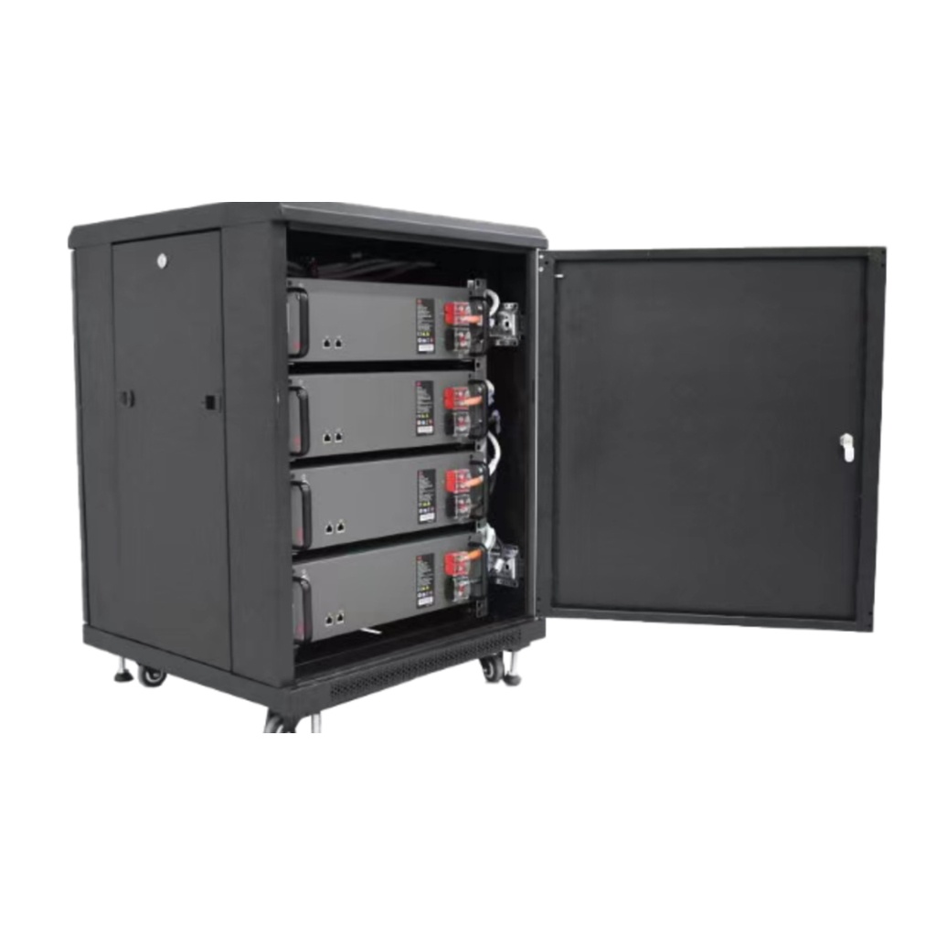 BYD Cabinet Pre-Wired To Bus Bar, Suits 4 X LV Flex