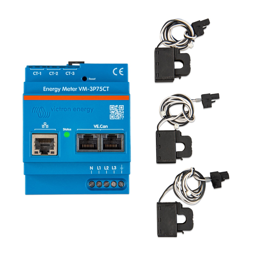 Energy Meter VM-3P75CT - 3 Phase - Over 65A
