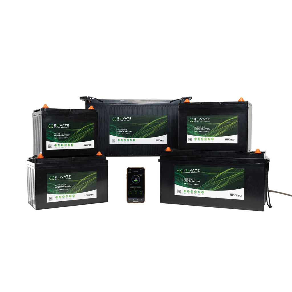 ELiVATE 12V 140A Lithium Battery (Bluetooth)