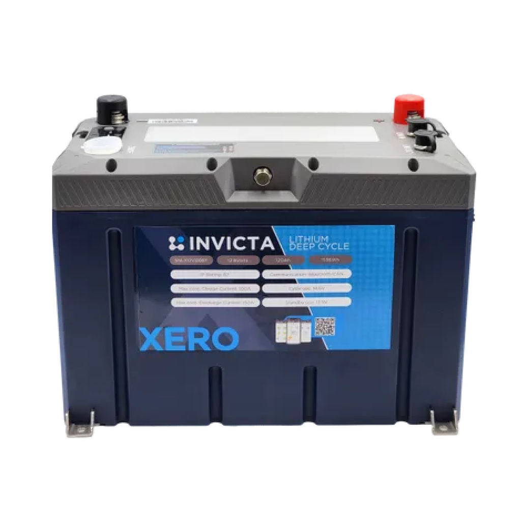 Invicta Xero 12V 120Ah Lifepo4 Battery (Bluetooth)