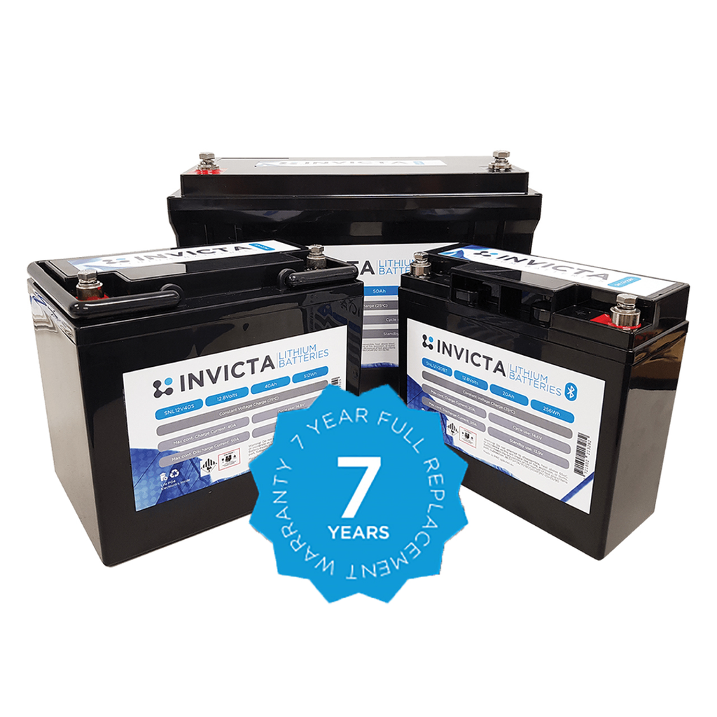 Invicta Xero 12V 120Ah Lifepo4 Battery (Bluetooth)