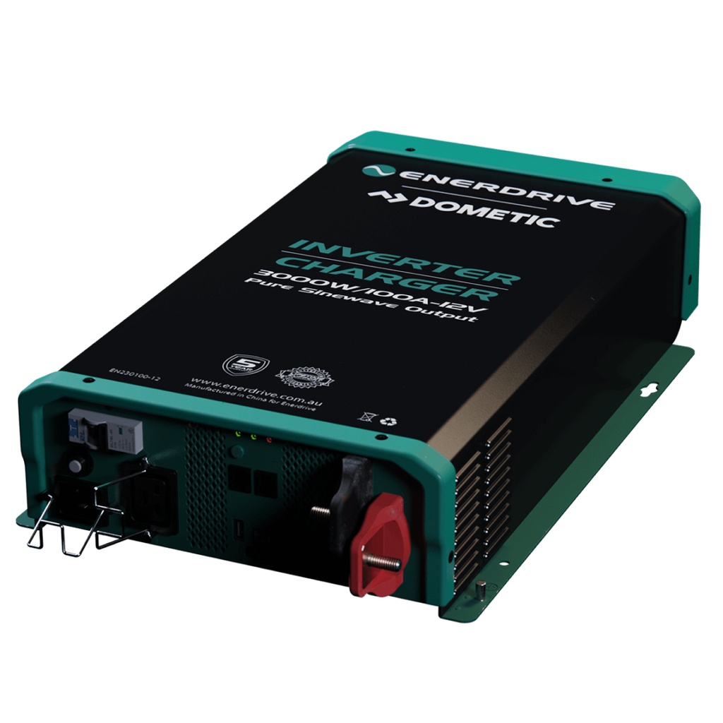 ENERDRIVE INVERTER/CHARGER (COMBI) 3000W/100A-12V
