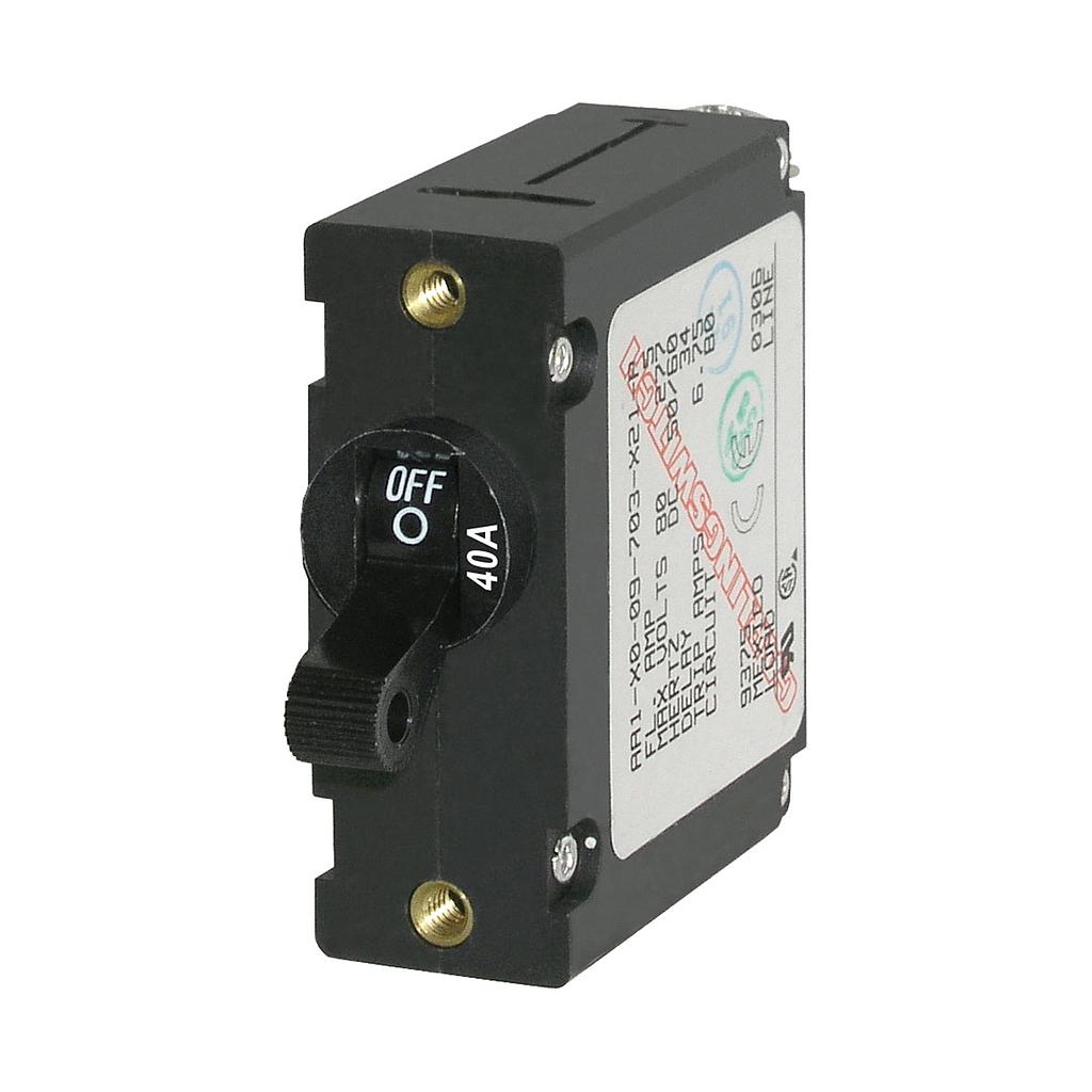 Bluesea Circuit Breaker AA1 Toggle 40A Black