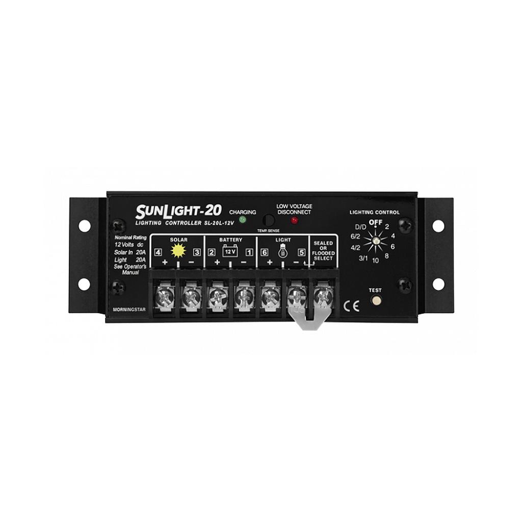 Morningstar SunLight PWM 20Amp/12V/LVD