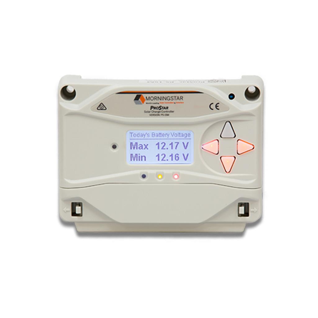 Morningstar ProStar PWM 12/24V 30A with Meter