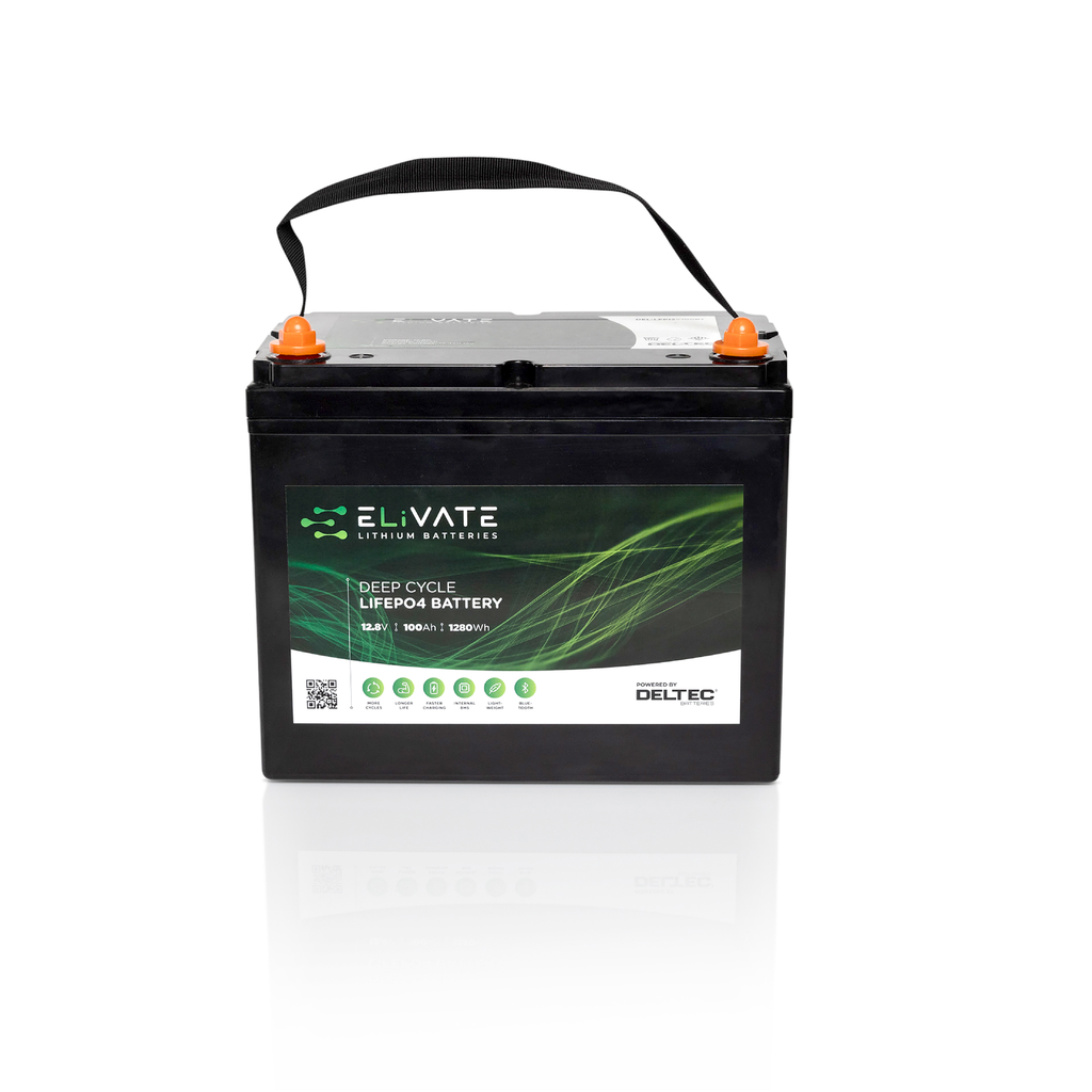 ELiVATE 12V 100Ah Lithium Battery (Bluetooth)