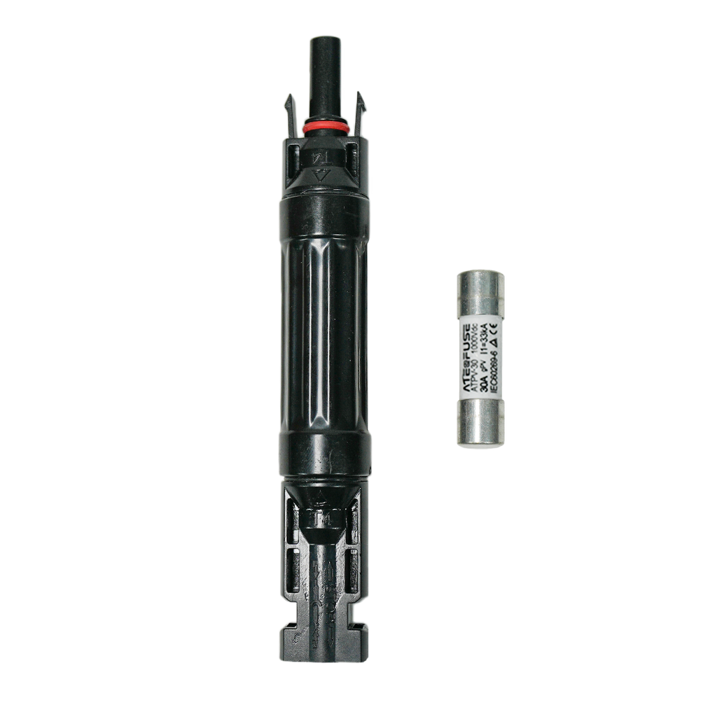 Alvolta 30A Solar Fuse Connector w/Spare Fuse