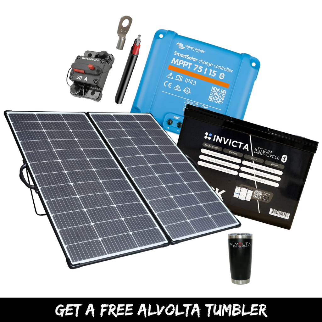 Portable Solar Charging Kit 220W/100A