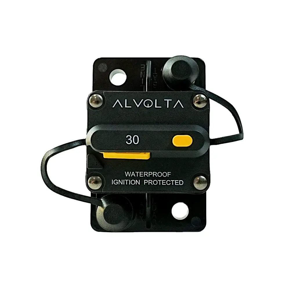 Alvolta 30A Surface Manual Reset Circuit Breaker 