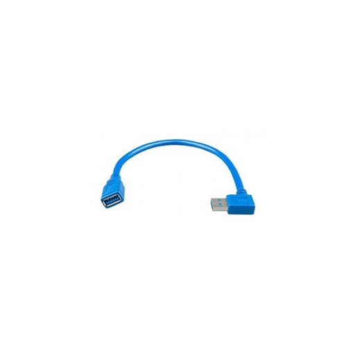 [ASS060000100] USB Extension Cable 0.3m One Side Right