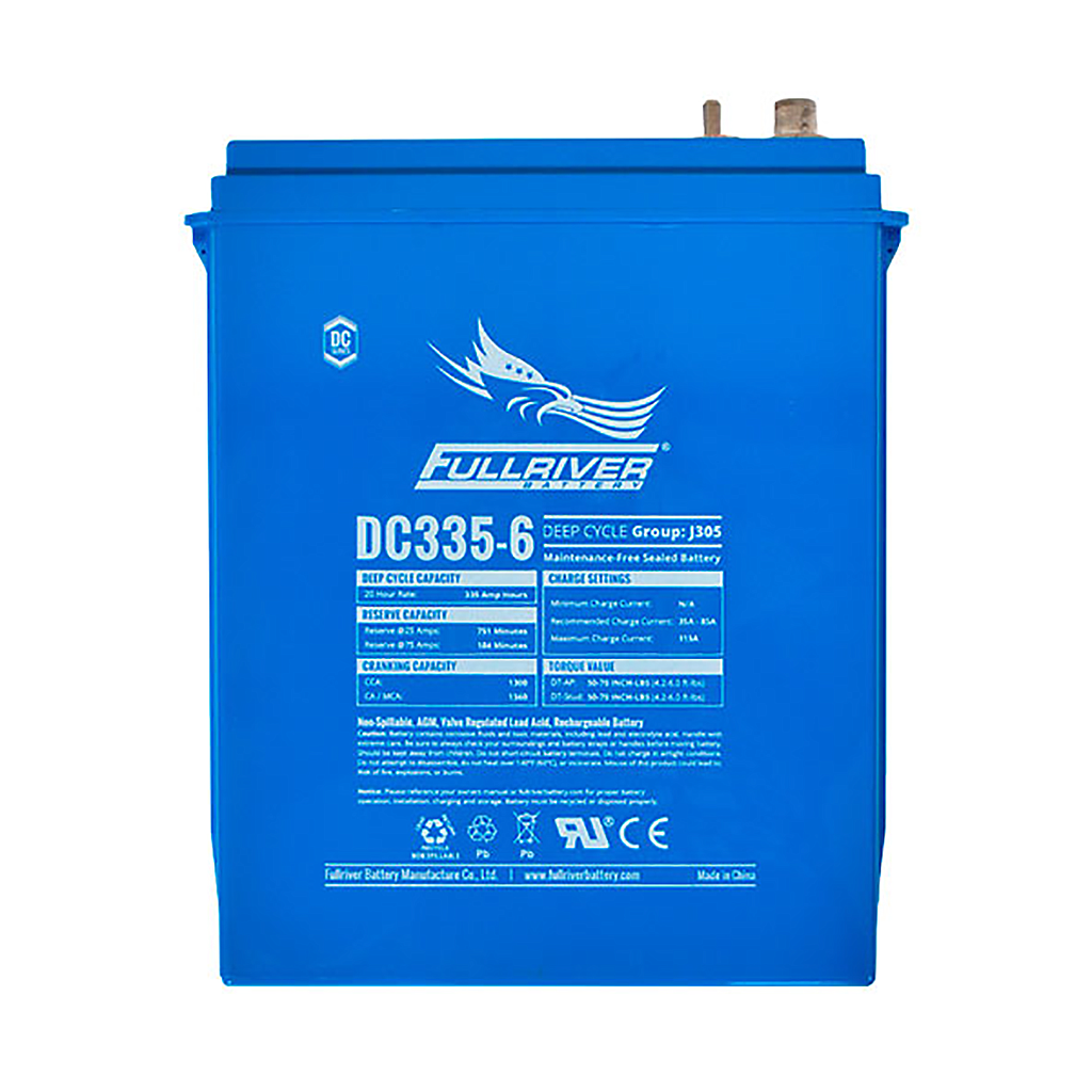 Fullriver DC 6V 335Ah AGM Battery