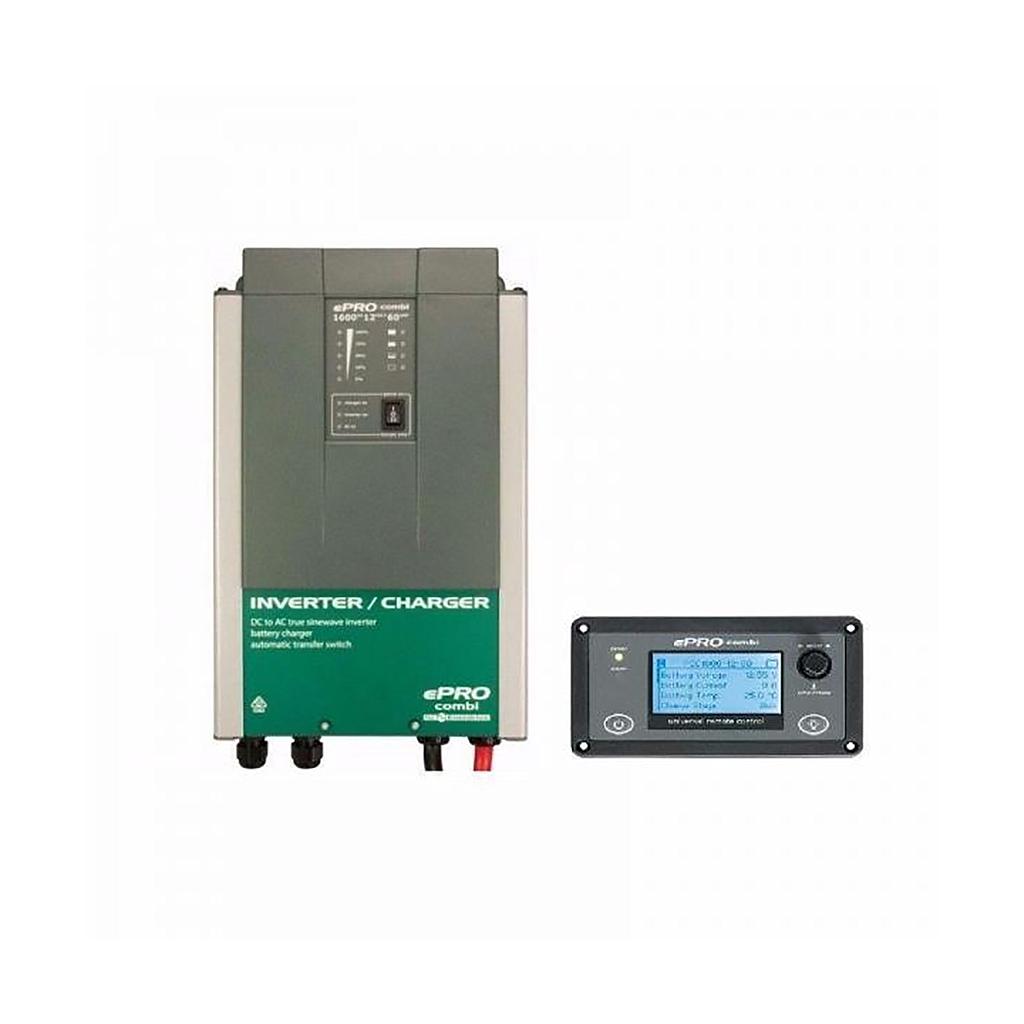 Enerdrive ePRO Combi 12/1600-60 with Remote