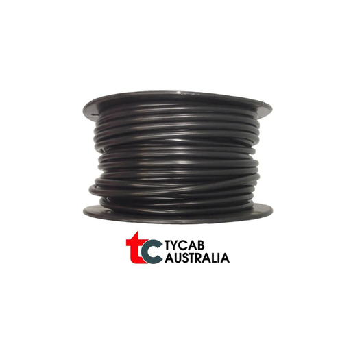 [C256B] Tycab 25mm² Black Single 3B&S Cable