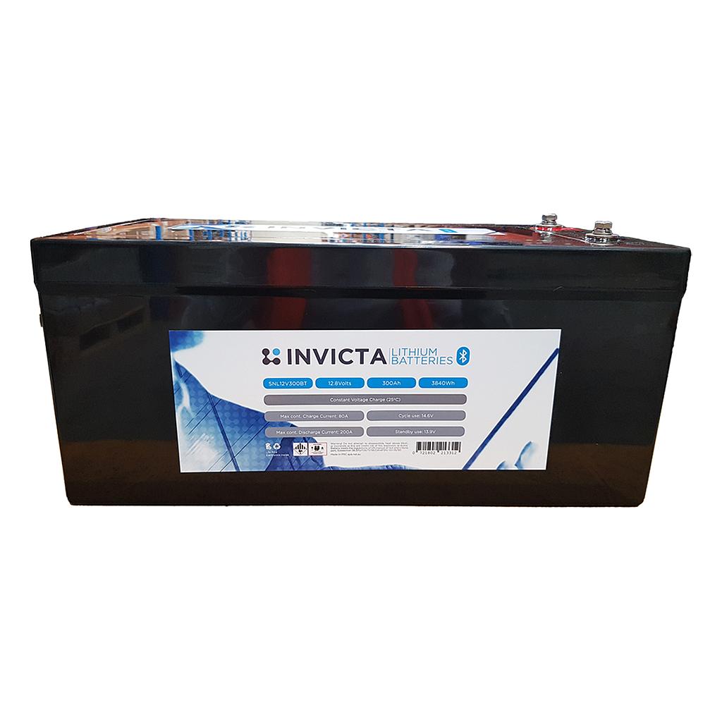 Invicta Lithium 12V 300Ah LiFePO4 Battery (Bluetooth)