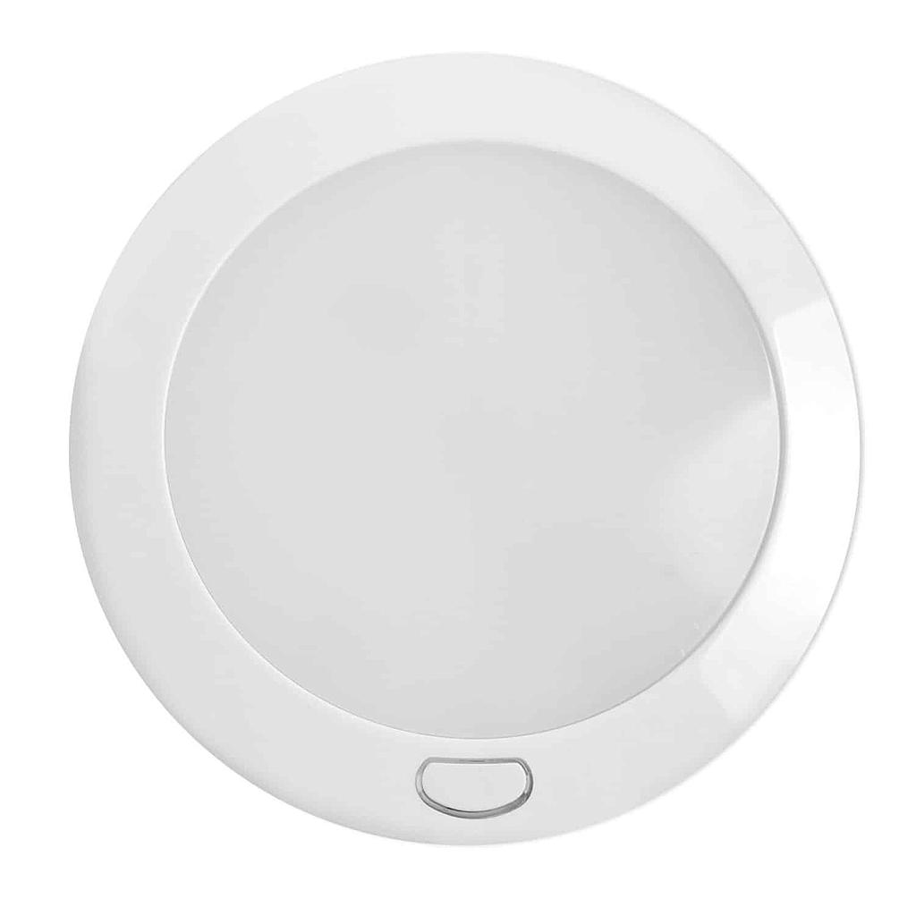 Dream Lighting 12V Cool White Slim Opal Panel Light With Switch 76mm