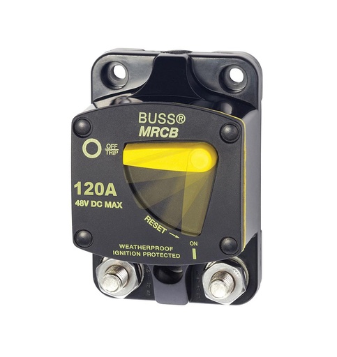 Bussmann 120A Manual Reset Circuit Breaker
